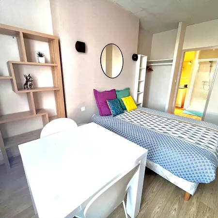 Apartmán Beau 2 En Centre De Au Calme Proche Gare